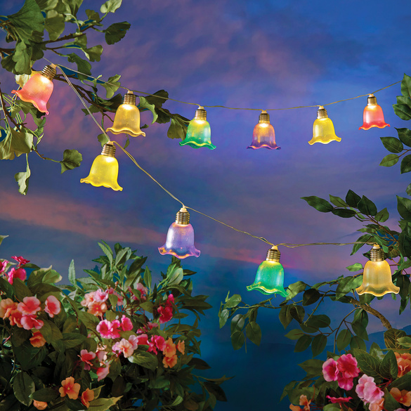 Solar-Lichterkette Floral Gainsborough