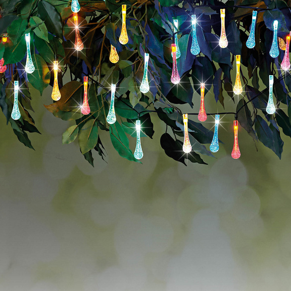 Solar-Lichterkette 'Tropfen' Gainsborough