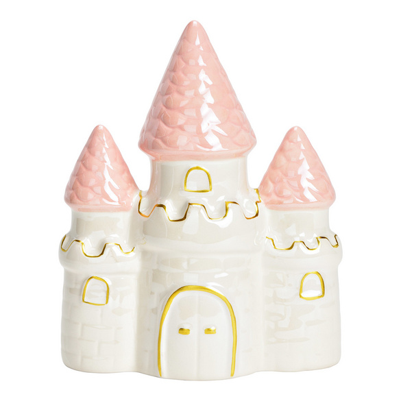 Spardose 'Burg' aus Keramik