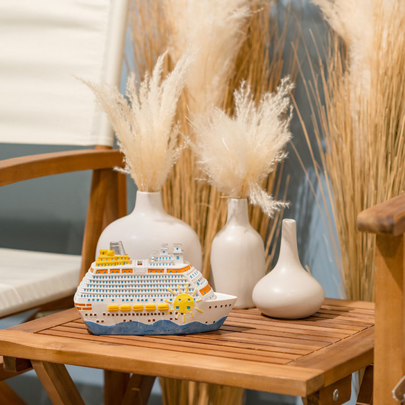 Spardose 'Kreuzfahrtschiffe'