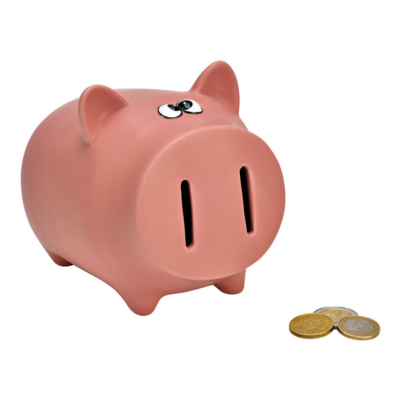 Spardose 'Schwein' aus Keramik