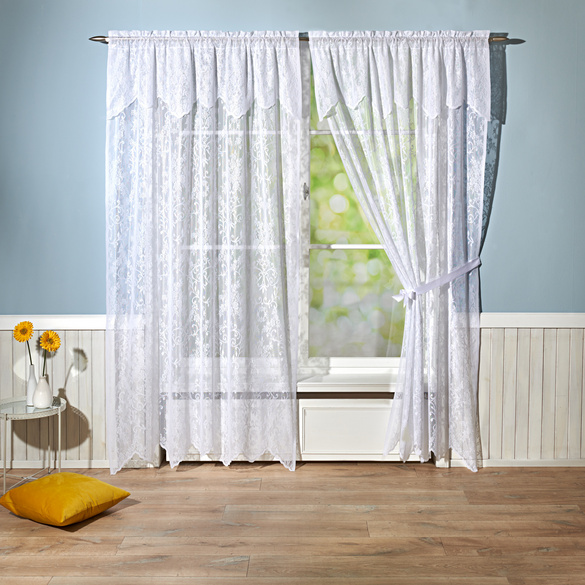 Spitzen Gardine 140 x 230 cm Eldo