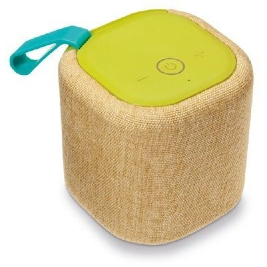 Remember Basso Verde Bluetooth Lautsprecher - lemon - 7,5x7,5x7,5 cm