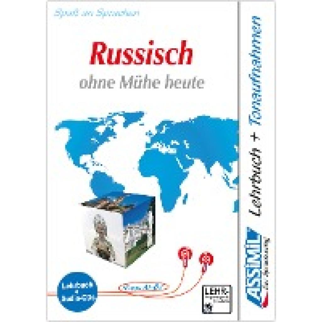 Matchabelli, Vladimir: ASSiMiL Russisch ohne Mühe heute. Lehrbuch (Niveau A1 - B2) + 4 Audio-CDs