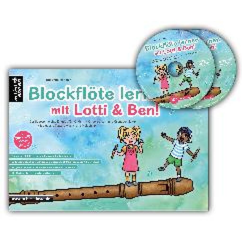 Hossain, Susanne: Blockflöte lernen mit Lotti & Ben + 2 Audio-CDs!