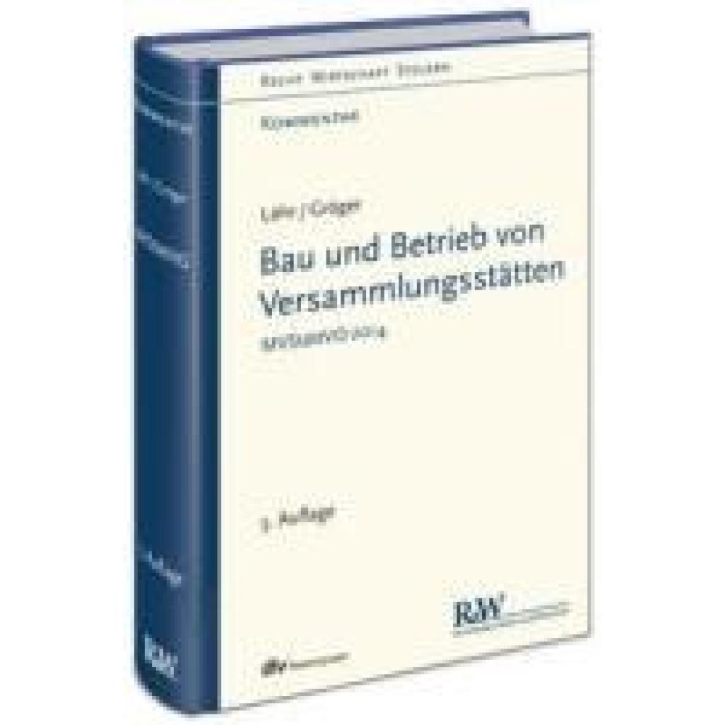 Löhr, Volker: Bau und Betrieb von Versammlungsstätten