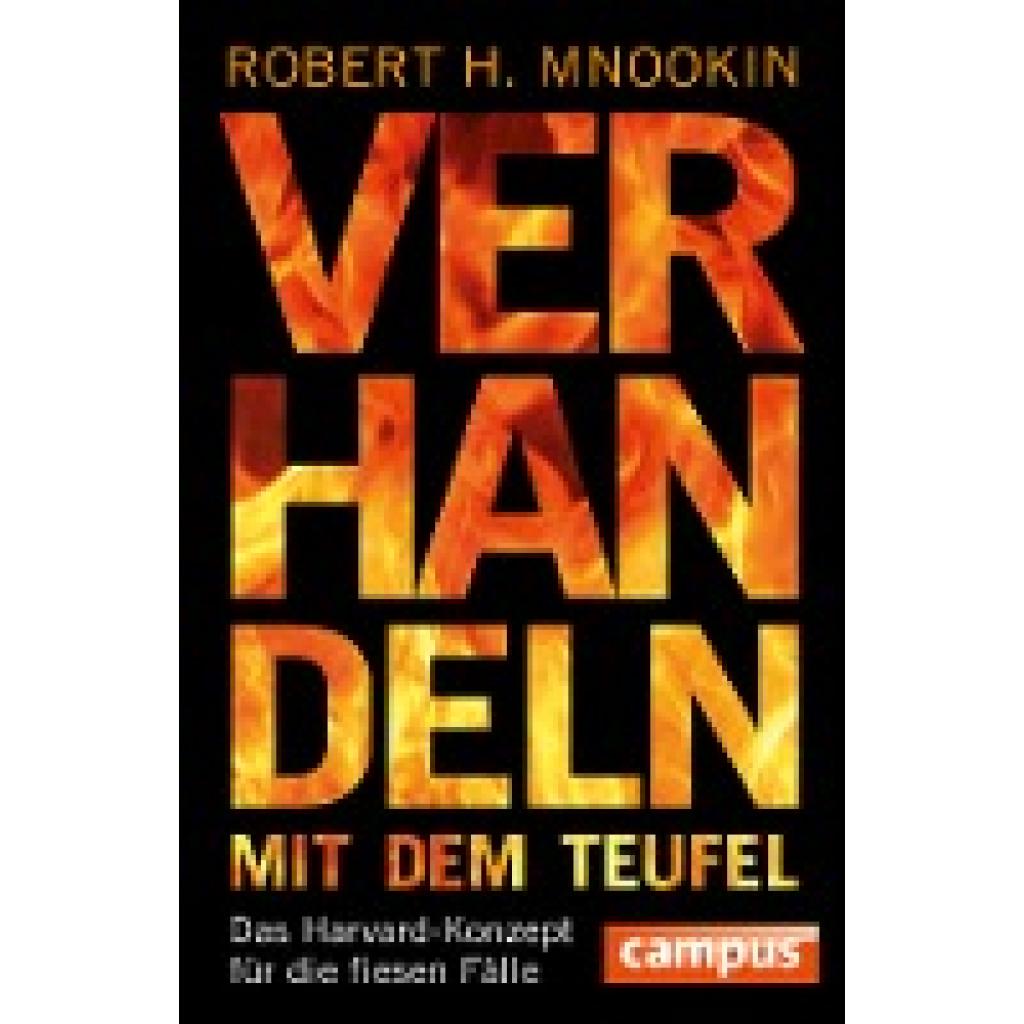 Mnookin, Robert H.: Verhandeln mit dem Teufel