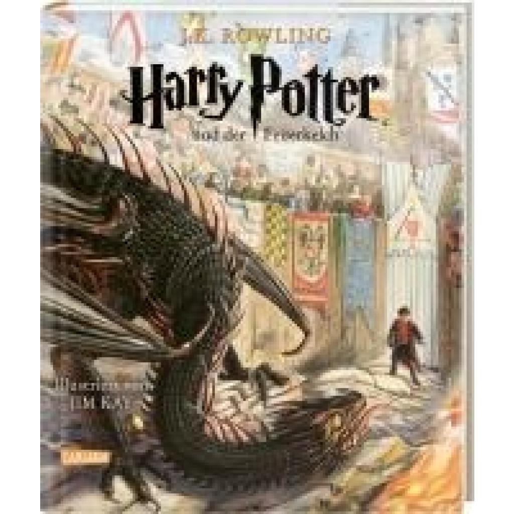 Rowling, J. K.: Harry Potter und der Feuerkelch (farbig illustrierte Schmuckausgabe) (Harry Potter 4)