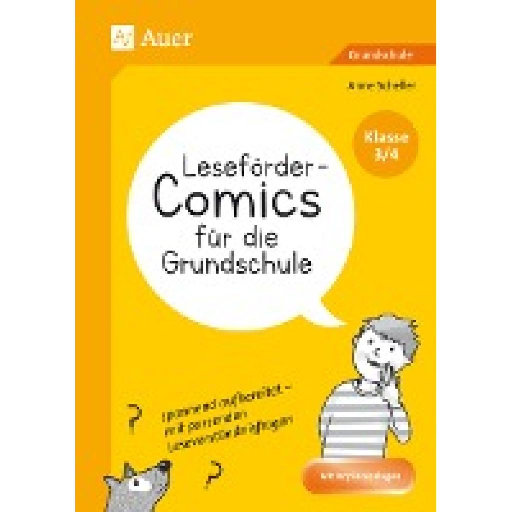 Scheller, Anne: Leseförder-Comics für die Grundschule - Klasse 3/4