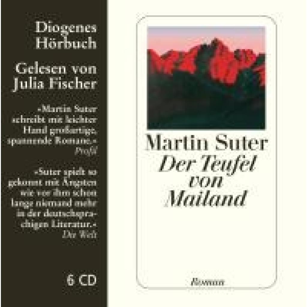 Suter, Martin: Der Teufel von Mailand. 6 CDs