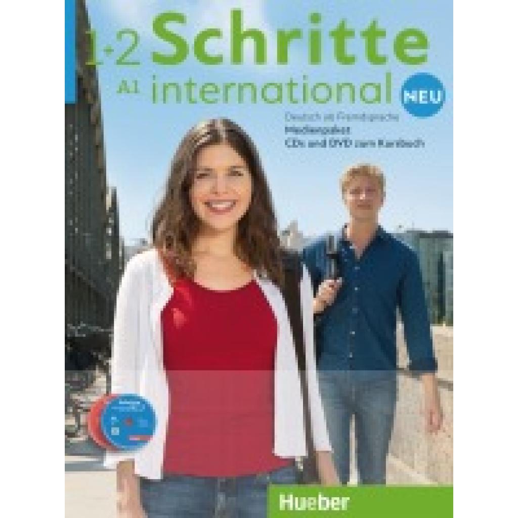 Niebisch, Daniela: Schritte international Neu 1+2. 5 Audio-CDs und 1 DVD zum Kursbuch. Medienpaket