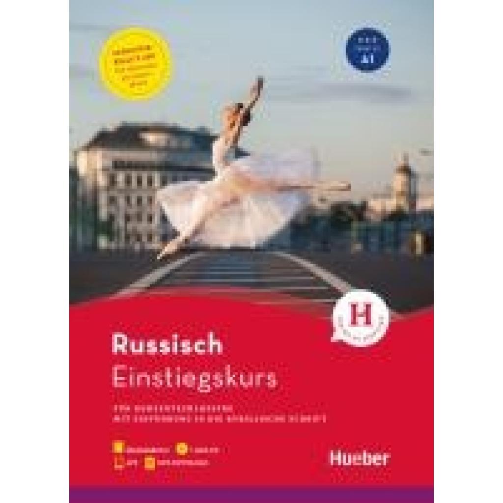 Krasa, Daniel: Einstiegskurs Russisch für Kurzentschlossene / Buch + 1 MP3-CD + MP3-Download + Augmented Reality App