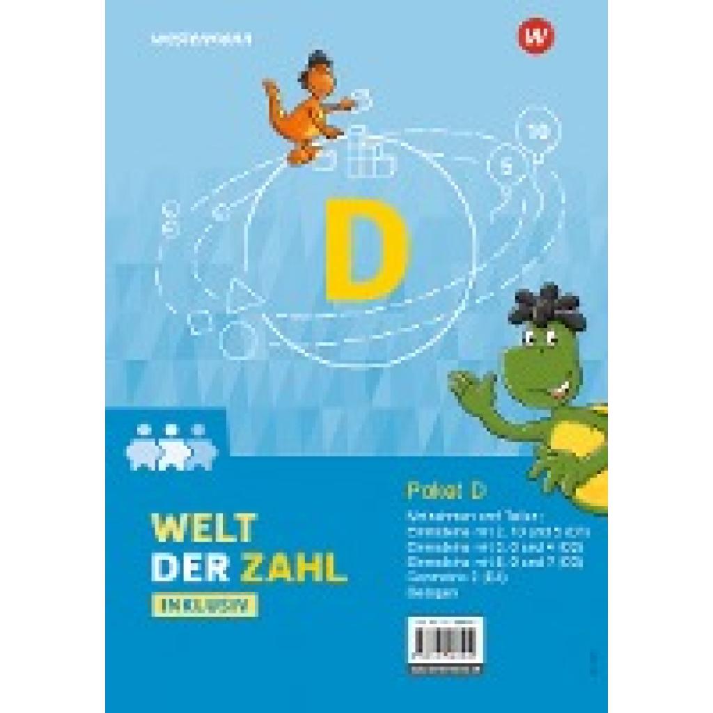 Welt der Zahl Inklusiv. Inklusionspaket D: Hefte D1 bis D4