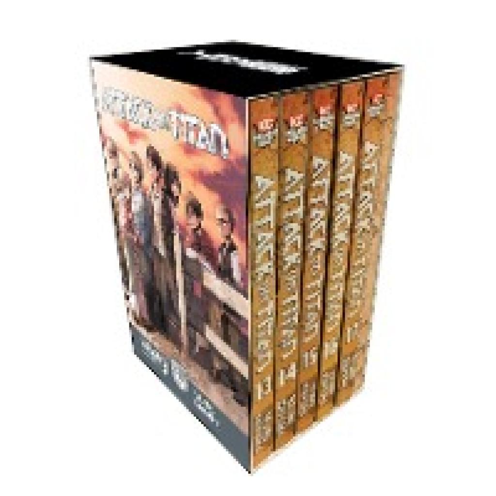 Isayama, Hajime: Attack on Titan Season 3 Part 1 Manga Box Set