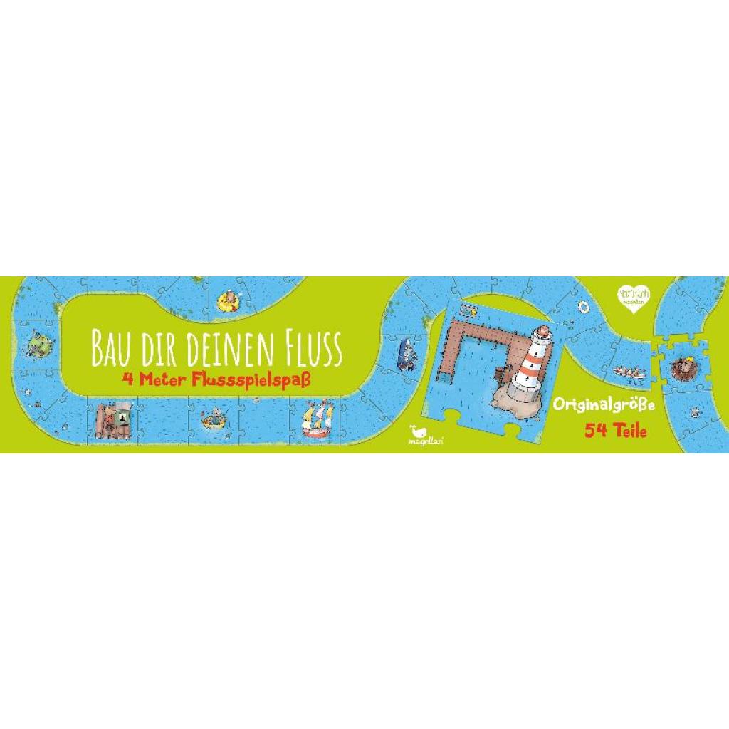 Bau dir deinen Fluss - 4 Meter Flussspielspaß