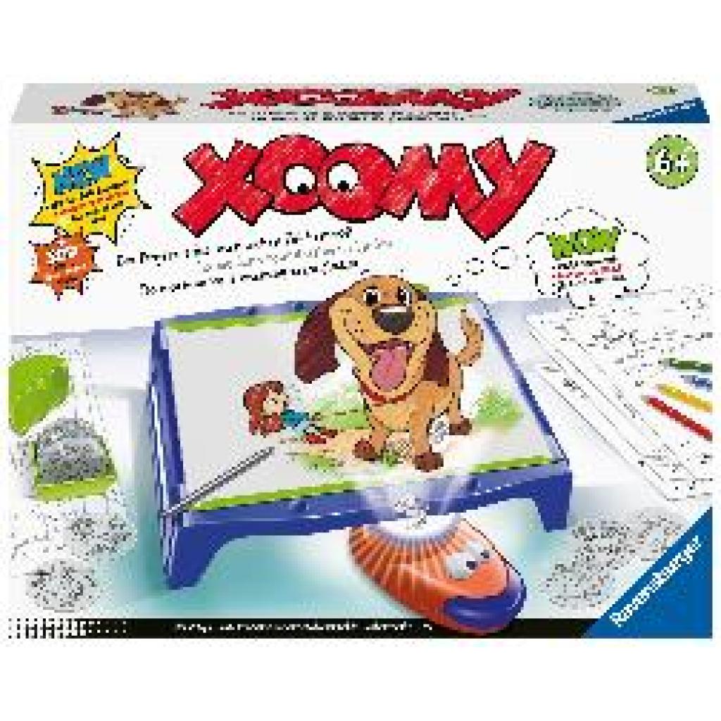 Ravensburger Xoomy Maxi A4 18135 - Zeichnen lernen, Kreatives Zeichnen und Malen für Kinder ab 6 Jahren, Zeichenset mit über 300 Motiven für unendlichen Zeichenspaß