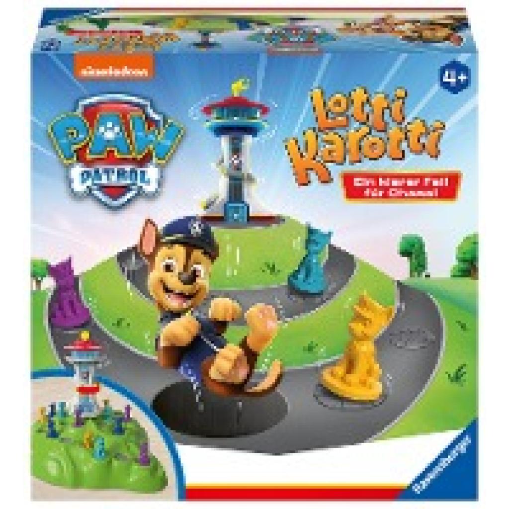 © Seven Towns Ltd.: Ravensburger 22372 - PAW Patrol Lotti Karotti, Spiele-Klassiker mit den Serienhelden aus PAW Patrol, für 2 bis 4 Kinder ab 4 Jahren