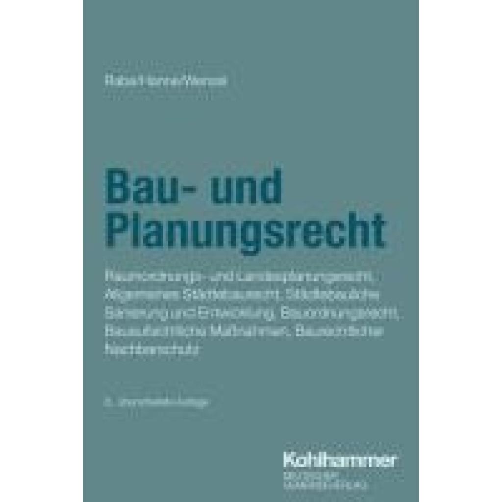 Hanne, Wolfgang: Bau- und Planungsrecht