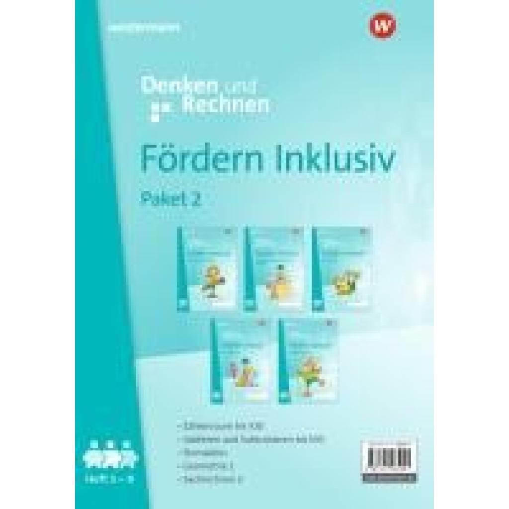 Fördern Inklusiv. Hefte 5-9 im Paket Denken und Rechnen Ausgabe 2024