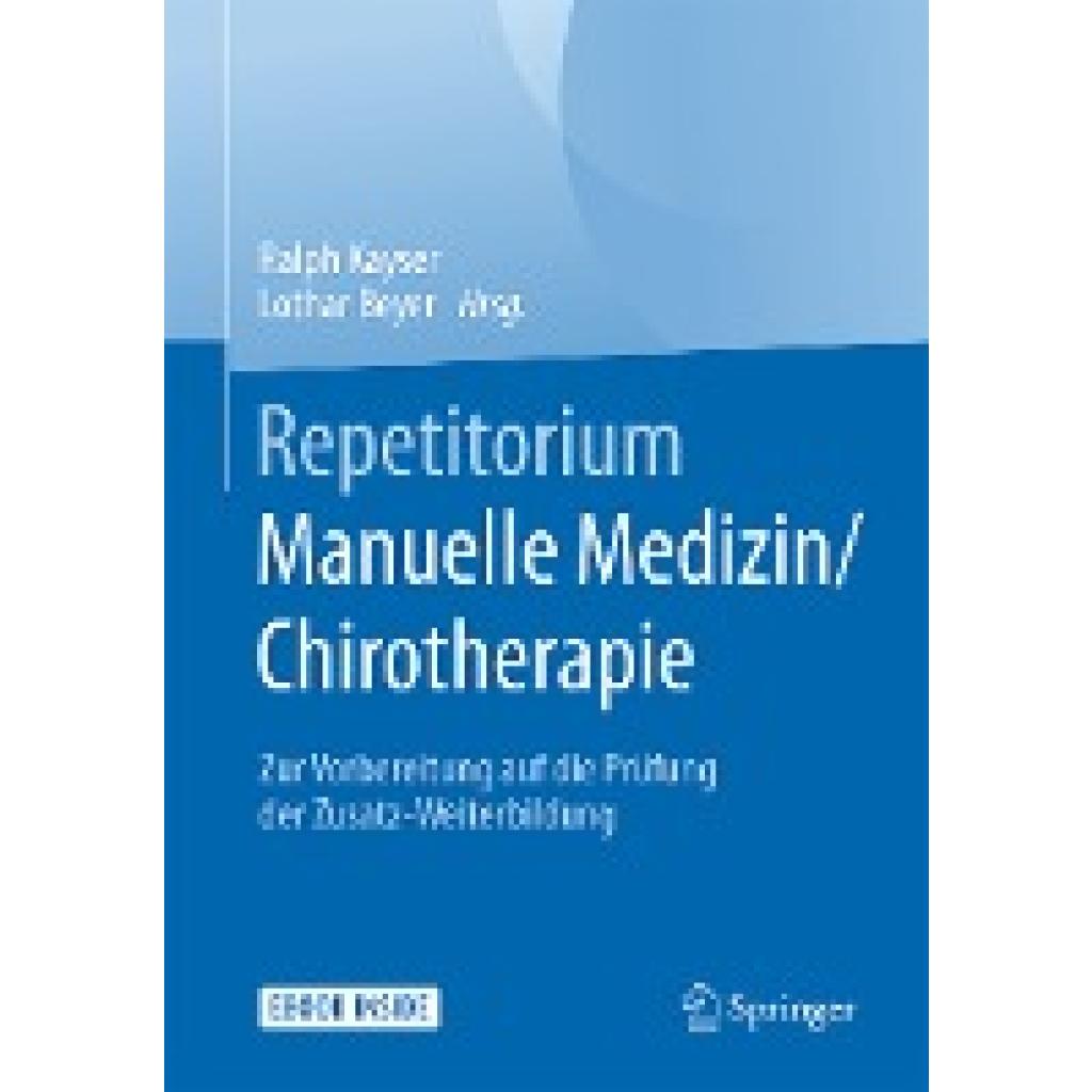 Repetitorium Manuelle Medizin/Chirotherapie