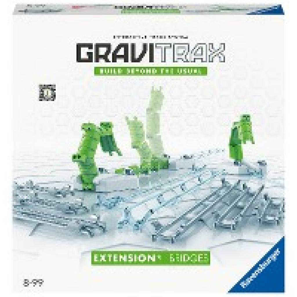Ravensburger GraviTrax Extension Bridges - Zubehör für das Kugelbahnsystem. Kombinierbar mit allen GraviTrax Produktlinien, Starter-Sets, Extensions und Elements, Konstruktionsspielzeug ab 8 Jahren