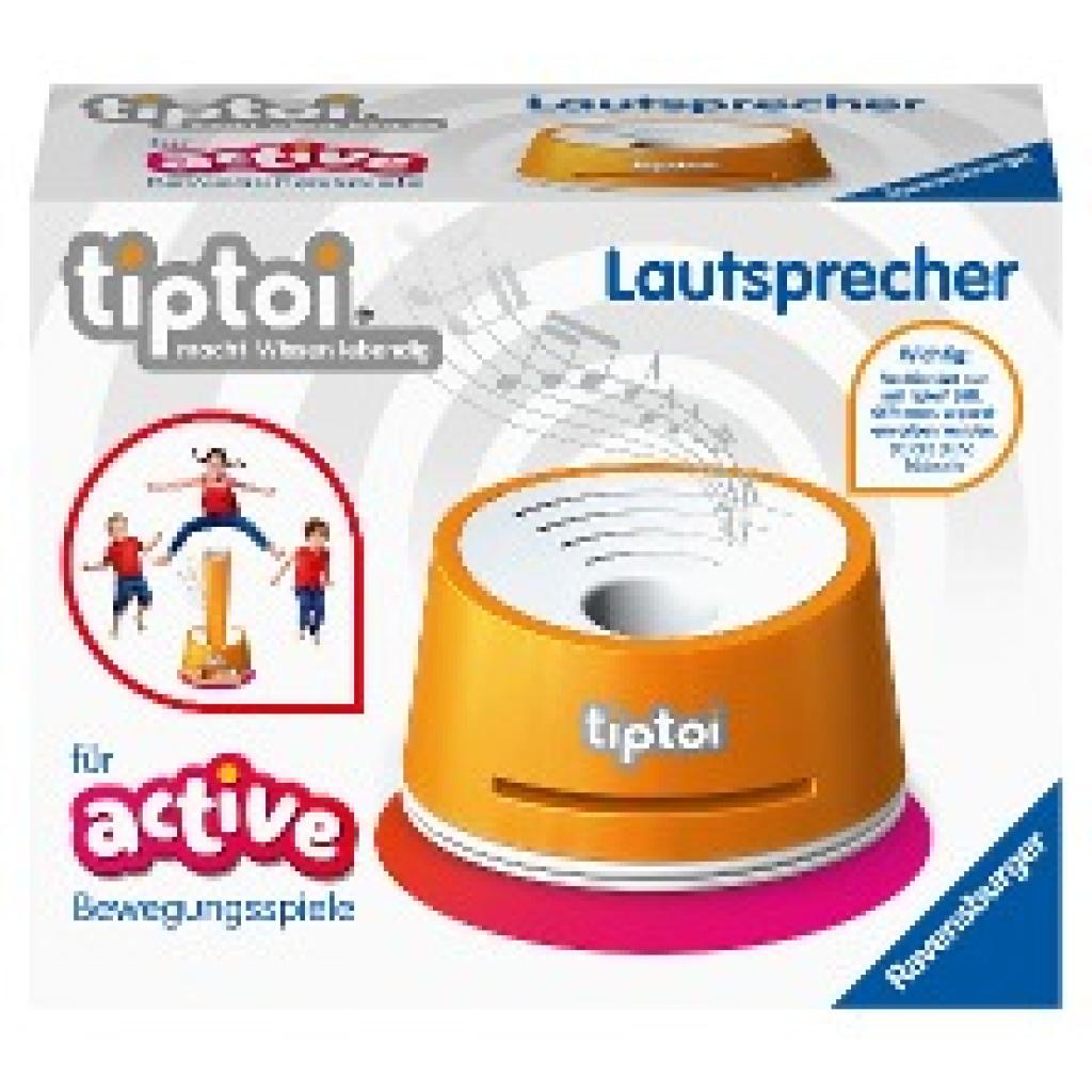 Ravensburger tiptoi 00093, Lautsprecher für ACTIVE Bewegungsspiele
