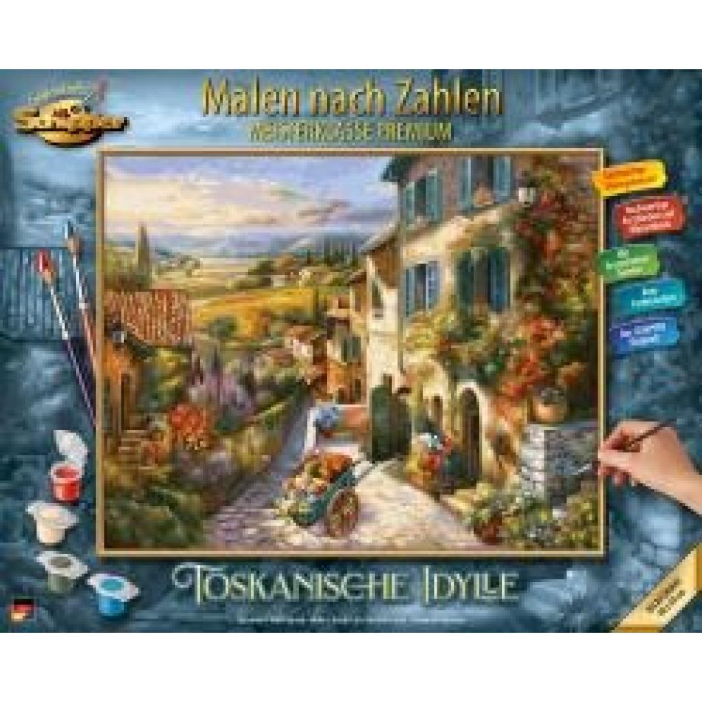 Malen nach Zahlen - Toskanische Idylle