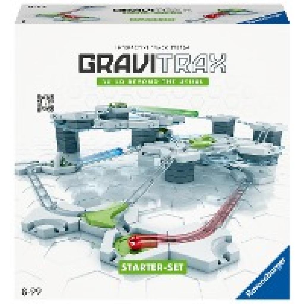 Ravensburger GraviTrax Starter-Set. Interaktives Kugelbahnsystem, Konstruktionsspielzeug für Kinder ab 8 Jahren. Kombinierbar mit allen Produktlinien, Starter-Sets, Extensions und Elements für das GraviTrax Kugelbahnsystem.