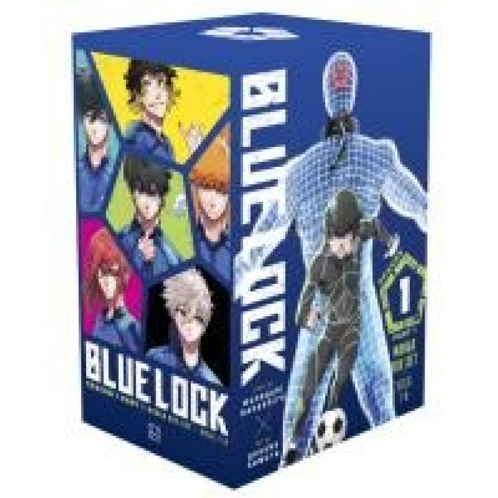 Kaneshiro, Muneyuki: Blue Lock Season 1 Part 1 Manga Box Set