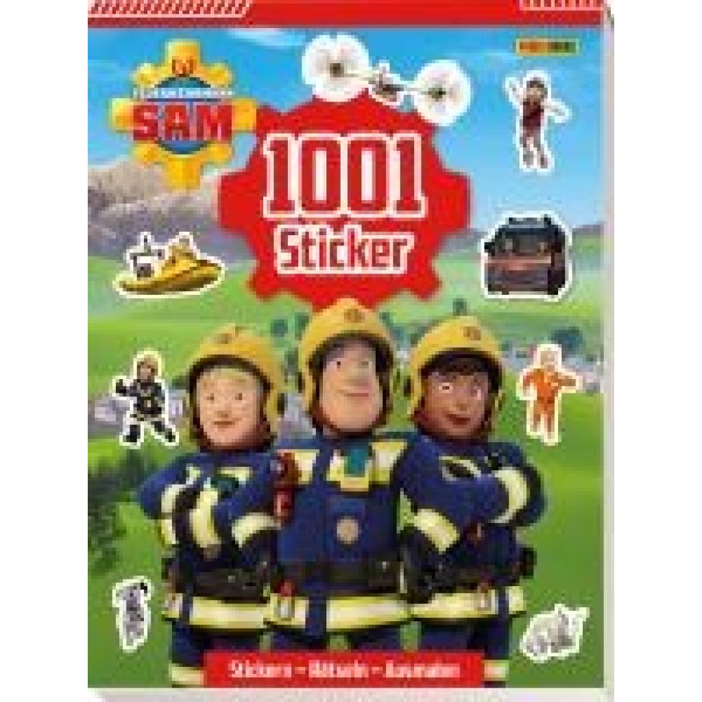 Panini: Feuerwehrmann Sam: 1001 Sticker: Stickern - Rätseln - Ausmalen