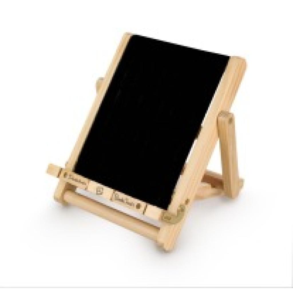 Bookchair (Medium) | Schwarz | Buchständer aus Holz | Leseständer | Für Bücher, E-Reader und Tablets | Lesehilfe | Tablethalter | freihändig Lesen | aktives Sitzen | ergonomisches Lesen | Geschenk für Leser & Buchliebhaber