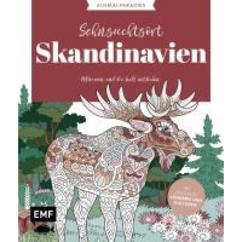 Ausmalparadies - Sehnsuchtsort Skandinavien