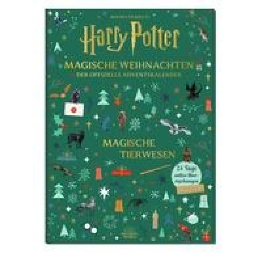 Panini: Aus den Filmen zu Harry Potter: Magische Weihnachten - Der offizielle Adventskalender - Magische Tierwesen