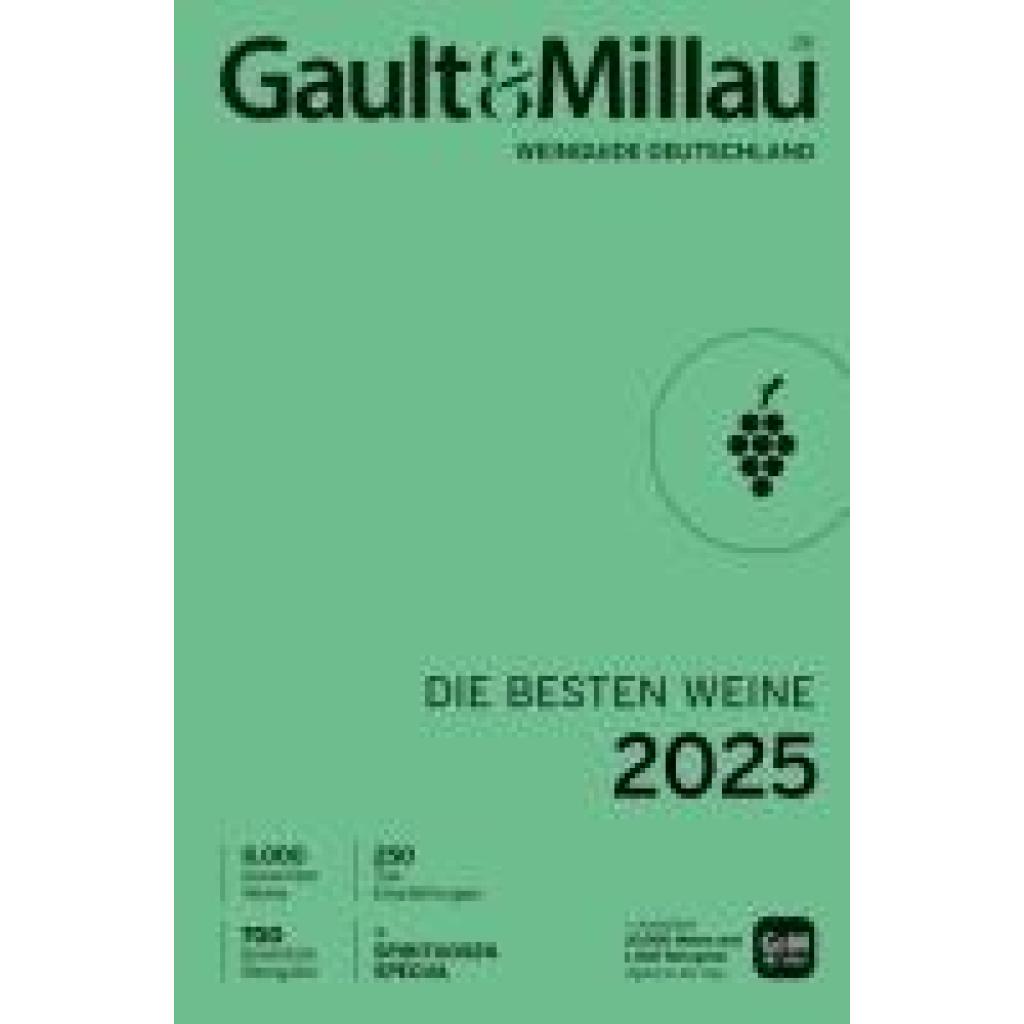 Rädeker, Jochen: Gault&Millau Weinguide Deutschland - Die besten Weine 2025