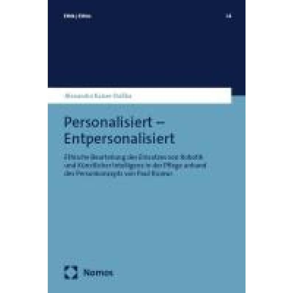 Kaiser-Duliba, Alexandra: Personalisiert -  Entpersonalisiert