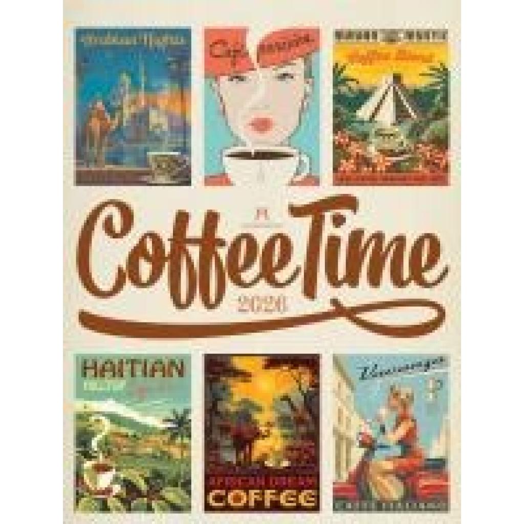 Coffee Time Kaffee-Plakate-Kalender 2026