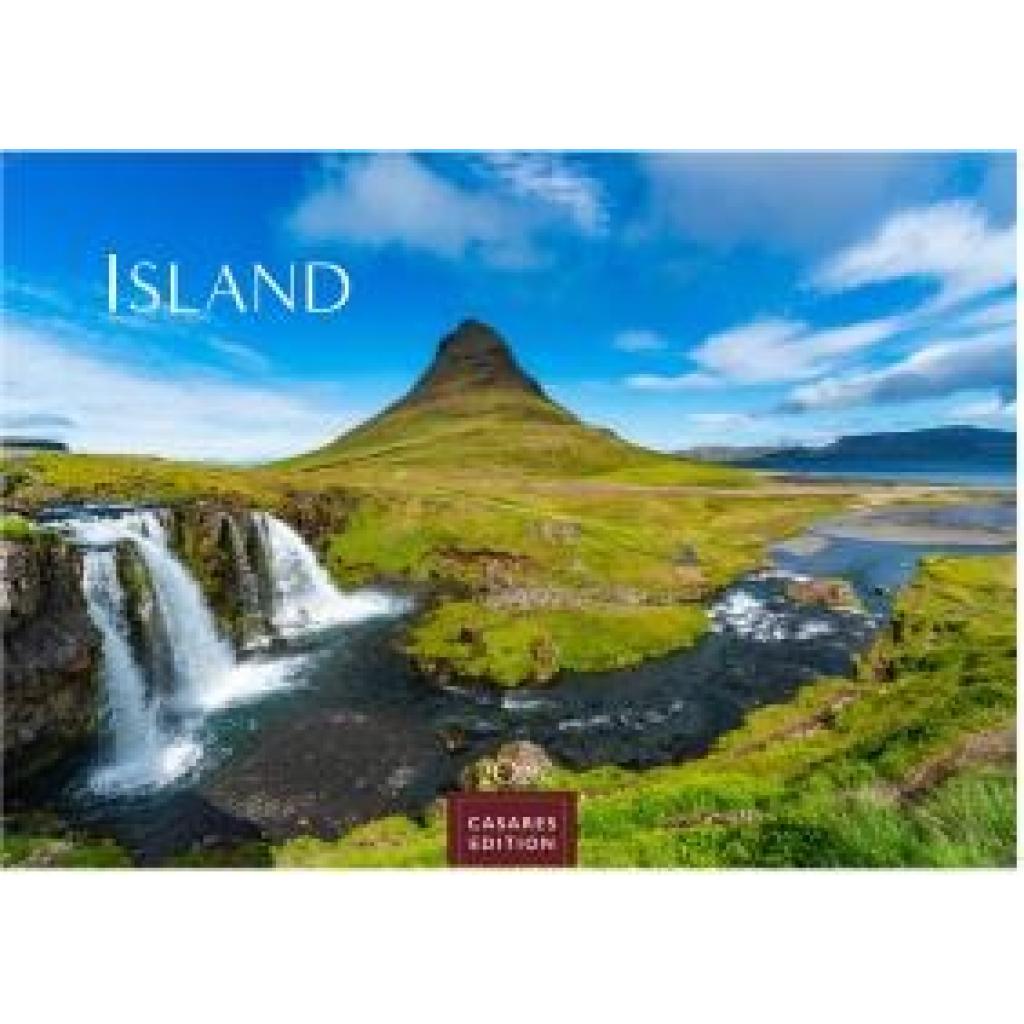Island Kalender 2026 - Wandkalender | Fotokalender Naturkalender 35x50cm Grosses Format - Hochwertiger . mit atemberaubenden Island-Landschaften
