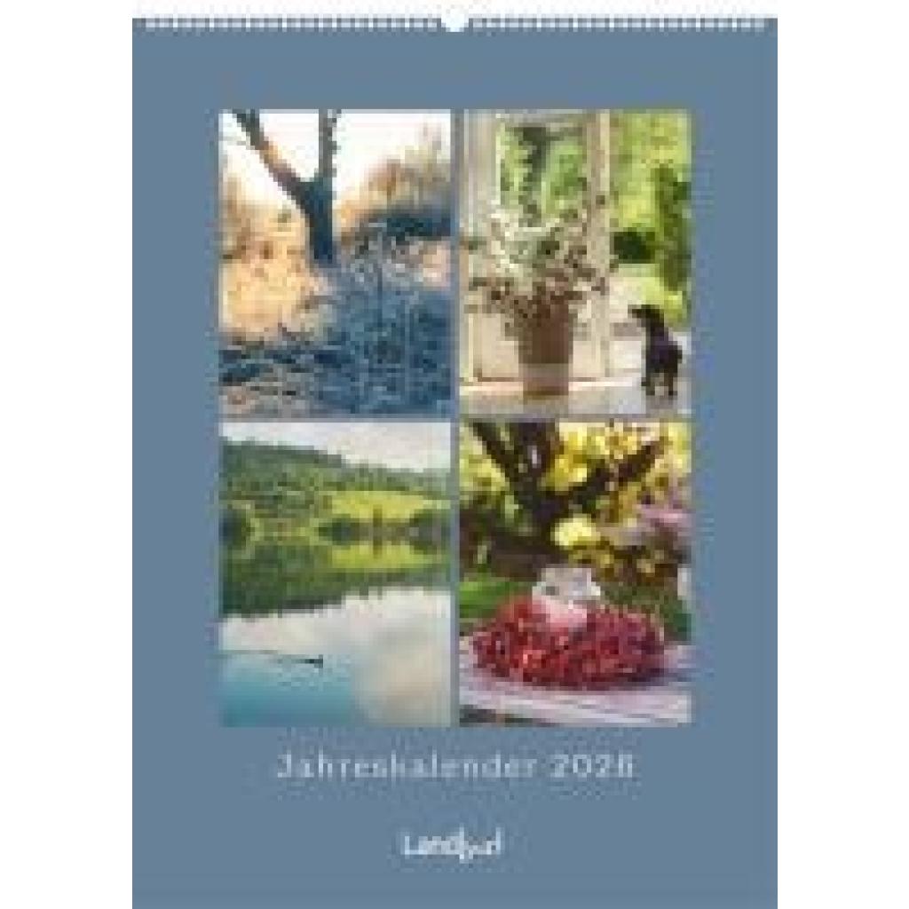 Landlust: Jahreskalender 2026 Wand-Kalender - Poster-Kalender - Fotografie - Gartenkalender 45x62