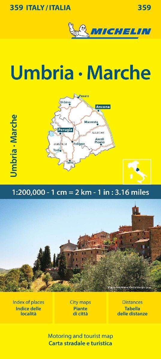 Michelin Umbrien und Marken