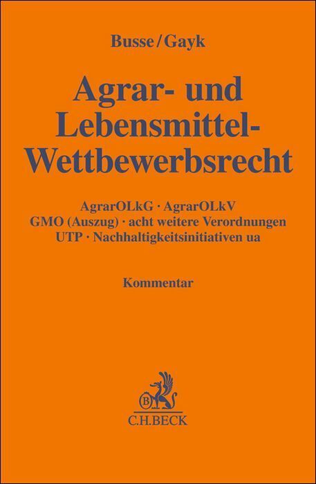 Agrar- und Lebensmittel-Wettbewerbsrecht