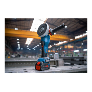 Bosch Akku-Winkelschleifer BITURBO GWS 18V-15 PSC, solo, L-BOXX