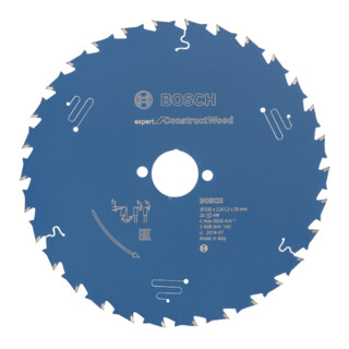 Bosch Kreissägeblatt Expert for Construct Wood 200 x 30 x 2,0 mm 30