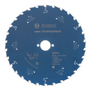 Bosch Kreissägeblatt Expert for Construct Wood 235 x 30 x 2,0 mm 30