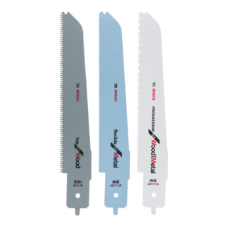 Bosch Stichsägeblatt-Set für Bosch-Multisäge 3-teilig für PFZ 500 E