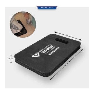 Brilliant Tools Knie-Schutzmatte / Kniebrett, 480 mm x 320 mm