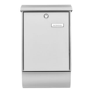 Burg-Wächter Briefkasten Oslo H.500mm B.300mm T.110mm VA DIN C4