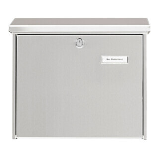 Burg-Wächter Edelstahl-Briefkasten Comfort 3913 Ni