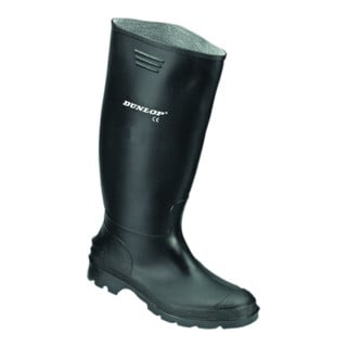Dunlop Pricemaster Gummistiefel schwarz Größe 44