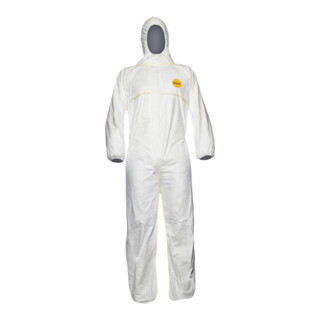 Dupont Schutzoverall Typ 5/6 Tyvek 200 EasySafe, weiß, Unisex-Größe: 3XL