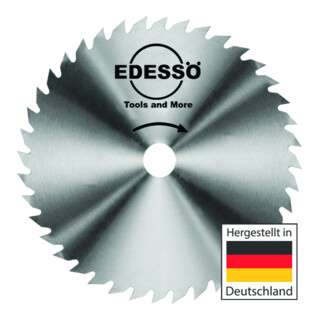 EDESSÖ Vollstahl VS Bau-Kreissägeblatt CR / Zahnform A - KV extra Stark, VS/CR 315x1,8x30 Z=56 KV-A